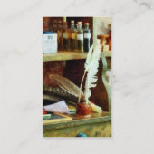 Carte De Visite Magasin de fournitures scolaires en général (Dos)