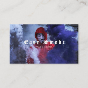 Carte De Visite Magasin de fumée de vapotage Écigarette électroniq