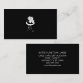 Carte De Visite Magasin de gâteau (Devant / Derrière)