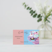 Carte De Visite Magasin de gâteaux fantastiques (Debout devant)