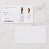 Carte De Visite magasin de parfum (Devant / Derrière)