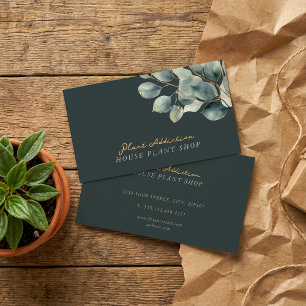 Carte De Visite Magasin de plantes d'intérieur
