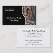 Carte De Visite Magasin de sellerie et de pointe (Devant / Derrière)