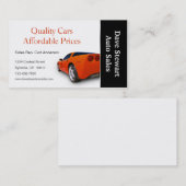 Carte De Visite Magasin de service automobile haute performance (Devant / Derrière)