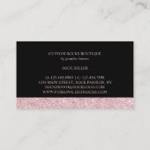 Carte De Visite Magasin de stock Rose Gold (Dos)