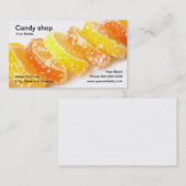 Carte De Visite Magasin de sucrerie (Devant / Derrière)