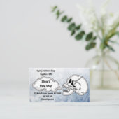 Carte De Visite Magasin de vape (Debout devant)