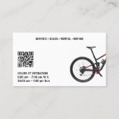 Carte De Visite Magasin de vélo (Dos)