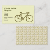 Carte De Visite Magasin de vélos (Devant / Derrière)