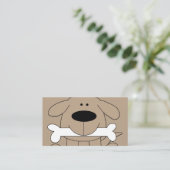 Carte De Visite Magasin de vente au détail de chiens (Debout devant)