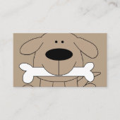 Carte De Visite Magasin de vente au détail de chiens (Devant)