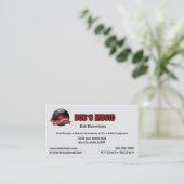 Carte De Visite Magasin d'enregistrements (Debout devant)