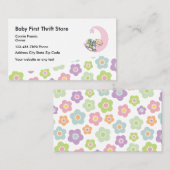Carte De Visite Magasin d'occasions de bébé (Devant / Derrière)
