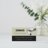 Carte De Visite Magasin d'ordinateurs (Debout devant)