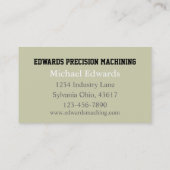 Carte De Visite Magasin d'ordinateurs (Dos)