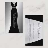 Carte De Visite Magasin nuptiale de robe de mariage de robes de (Devant / Derrière)