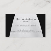 Carte De Visite Magasin nuptiale de robe de mariage de robes de (Dos)