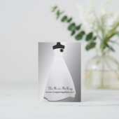 Carte De Visite Magasin nuptiale de robe de mariage de robes de (Debout devant)