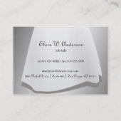 Carte De Visite Magasin nuptiale de robe de mariage de robes de (Dos)