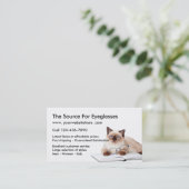 Carte De Visite Magasin optique en ligne (Debout devant)