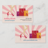 Carte De Visite Magasin personnel (Devant / Derrière)