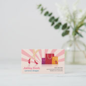 Carte De Visite Magasin personnel (Debout devant)