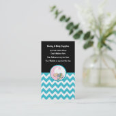 Carte De Visite Magasin pour bébés ou deuxième main (Debout devant)