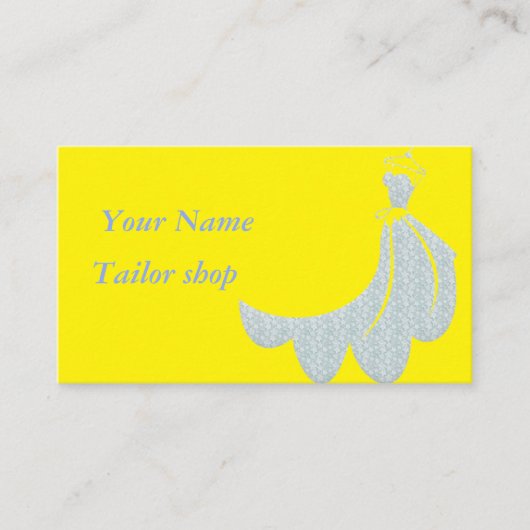 Carte De Visite Magasin sur mesure (Devant)