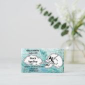 Carte De Visite Magasin Vape (Debout devant)