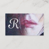 Carte De Visite MAGDALEN MONOGRAS or (Dos)