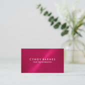 Carte de visite Magenta Sheen (Debout devant)