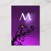 Carte De Visite MAGIC BERRIES 2 MONOGRAM ametist violet (Dos)