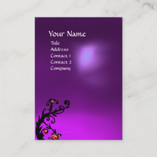 Carte De Visite MAGIC BERRIES 2 MONOGRAM ametist violet
