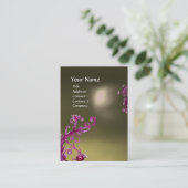 Carte De Visite MAGIC BERRIES MONOGRAM rubis (Debout devant)