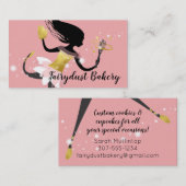 Carte De Visite Magic faircookie cupcake gâteaux boulangerie (Devant / Derrière)