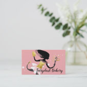 Carte De Visite Magic faircookie cupcake gâteaux boulangerie (Debout devant)
