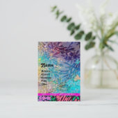 Carte De Visite MAGIC MYRTLE MONOGRAM Reflets scintillants perle (Debout devant)