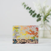 Carte De Visite MAGIC MYRTLE / Reflets dorés scintillants (Debout devant)