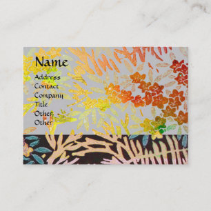 Carte De Visite MAGIC MYRTLE / Reflets dorés scintillants