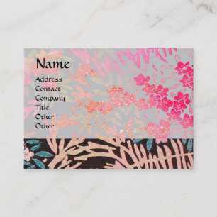 Carte De Visite MAGIC MYRTLE / Reflets dorés scintillants