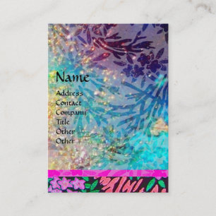 Carte De Visite MAGIC MYRTLE / Reflets dorés scintillants