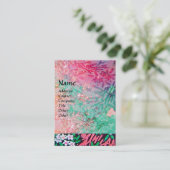 Carte De Visite MAGIC MYRTLE / Reflets dorés scintillants (Debout devant)
