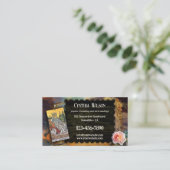 Carte De Visite Magic Psychic Tarot Reader QR Code Photo (Debout devant)