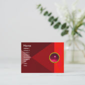 Carte De Visite MAGIC RUBY, rose rouge vif (Debout devant)