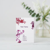 Carte De Visite MAGIC SWIRL MONOGRAM topaze (Debout devant)