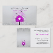 Carte De Visite Magic tree of love (Devant / Derrière)