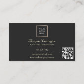 Carte de visite Magical Midnight Garden (Dos)