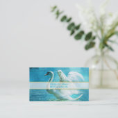 Carte De Visite Magical Swan (Debout devant)