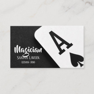 Carte De Visite Magician Business Card