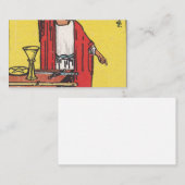 Carte De Visite Magician Tarot Card (Devant / Derrière)